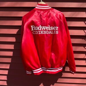 Budweiser bomber jacket